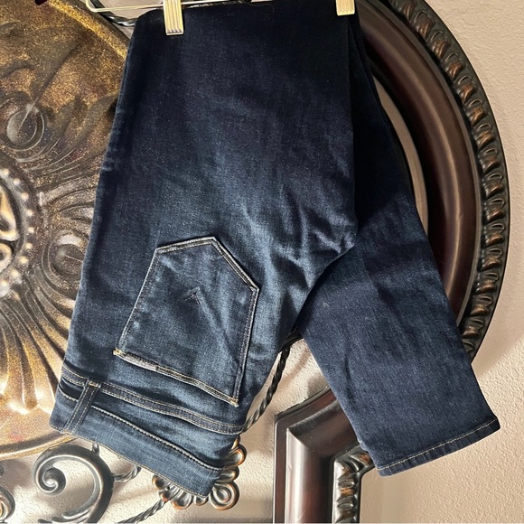 Hudson Jeans Women’s Krista Ankle Skinny Denim Dark Blue Jeans Pants Size 29 - Picture 4 of 16